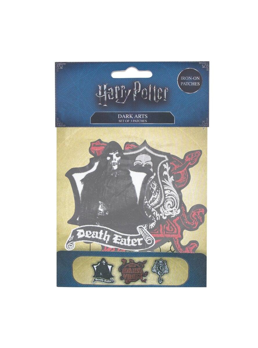 Pack of 3 Harry Potter Dark Arts patches