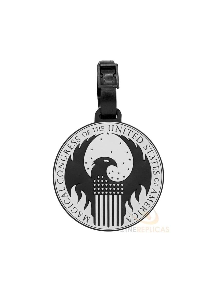 Fantastic Beasts Macusa luggage identity tag