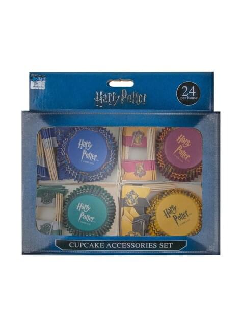 Cupcake und Fähnchen Set - Harry Potter