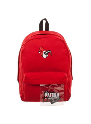 Mochila de Harley Quinn vermelha