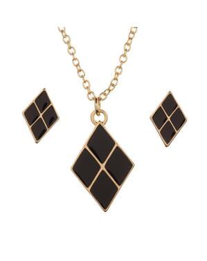 Set de joyería de Harley Quinn para mujer