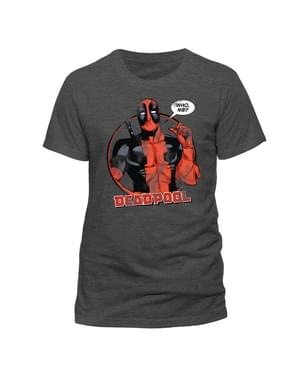Deadpool Who Me Erkekler İçin Tişört