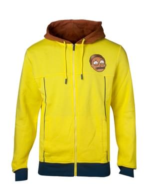 Sweatshirt de Morty amarela - Rick and Morty