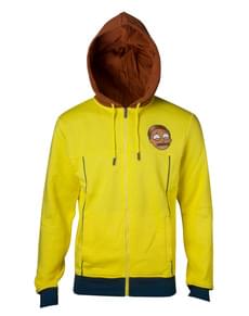 Sweat Morty jaune - Rick et Morty