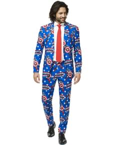 Captain America Opposuit suit for men