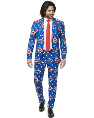 Pánský oblek Captain America