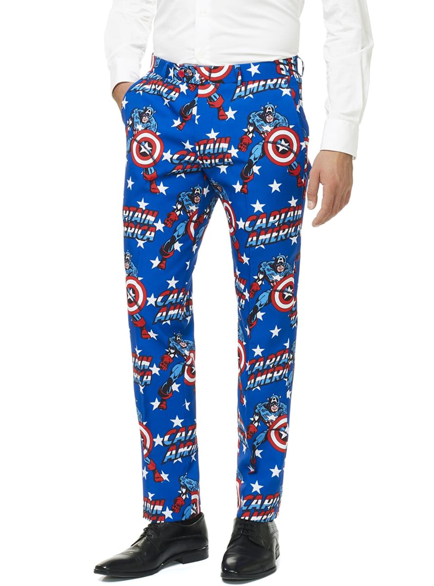 Costum barbați Captain America - Opposuits