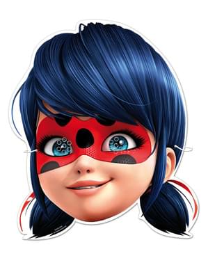 6 masques Miraculous Ladybug