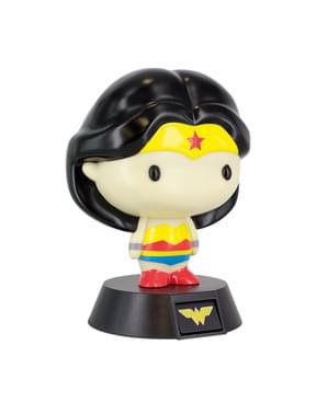 Wonder Woman 3D figur med lys 10 cm