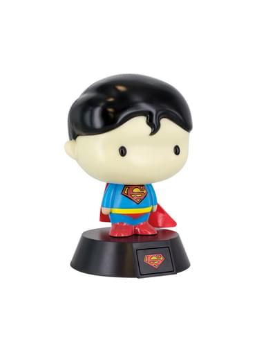 Figura 3D com luz de Super-homem