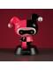 Figura 3D com luz de Harley Quinn