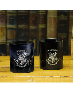 Hogwarts Shield - Mug Harry Potter yang berubah warna