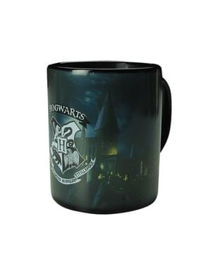 Hogwarts Shield - Mug Harry Potter yang berubah warna
