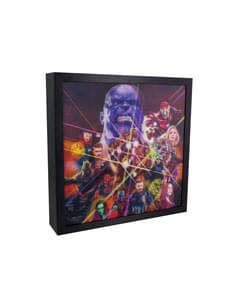 Cadre rétro-illuminé Avengers : Infinity War