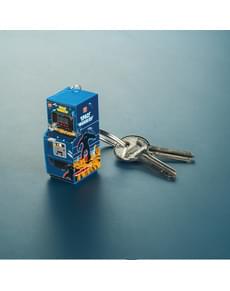 3D Arcade Machine - Space Invaders keyring