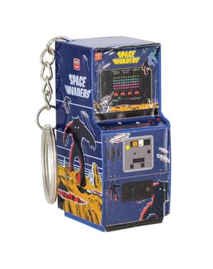 3D Arcade Machine - Space Invaders keyring