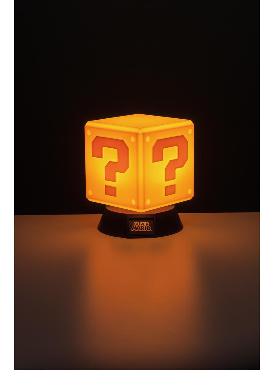Super Mario Fragezeichen 3D Lampe