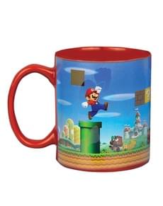 Caneca Super Mario muda de cor