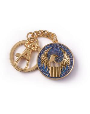 „MACUSA“ raktų pakabukas „Fantastic Beasts“ ir kur juos rasti