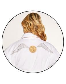 Peignoir Snitch blanc femme - Harry Potter
