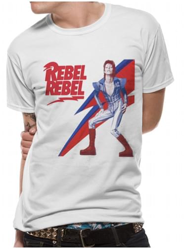 T-shirt Rebel Rebel para adulto - David Bowie