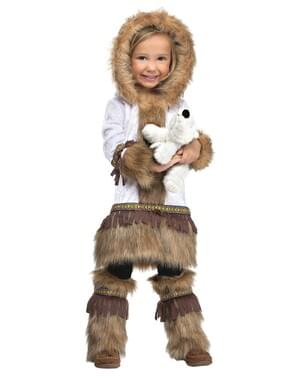 Bebekler için Eskimo kostümü