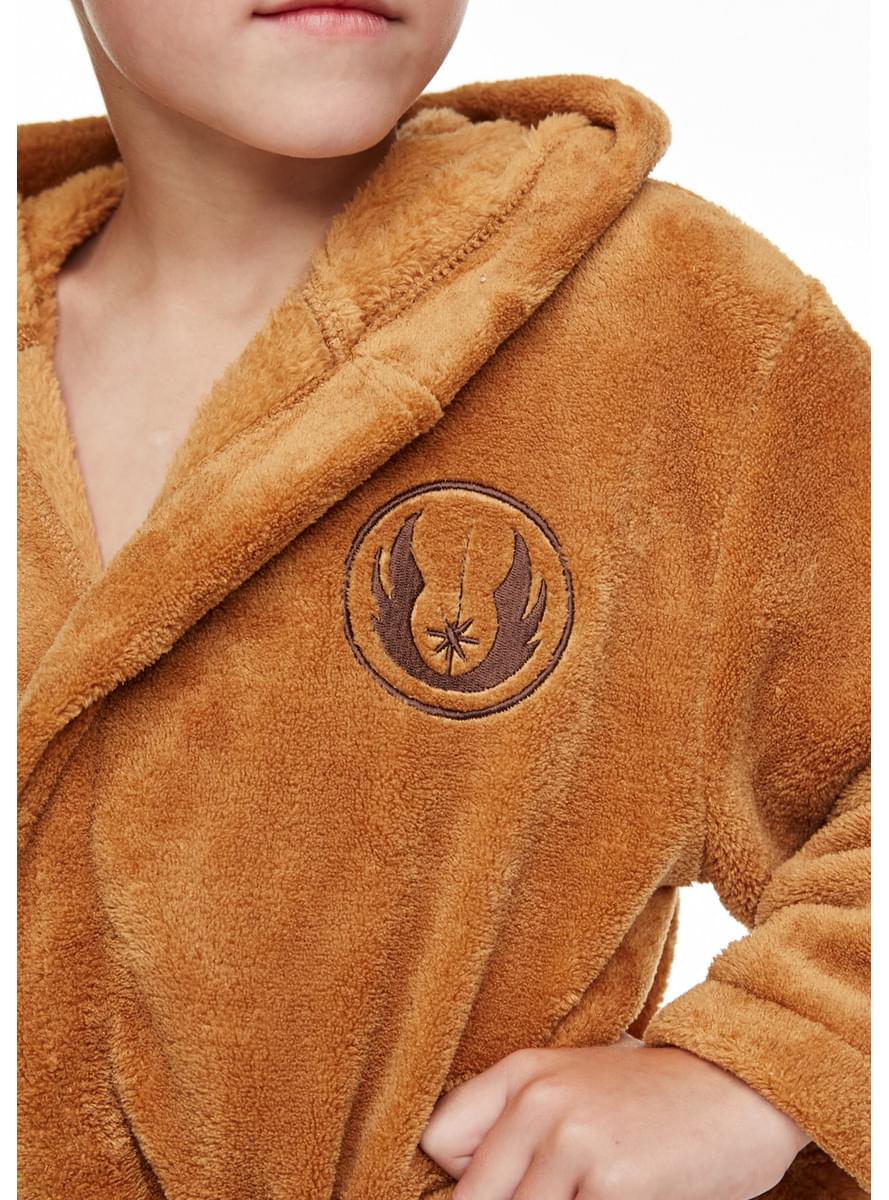 Jedi bathrobe for boys Star Wars *official* for fans Funidelia