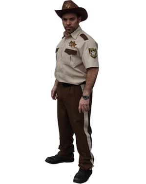 Maskeraddräkt Sheriff Rick Grimes för vuxen - The Walking Dead