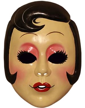 Máscara de chica maquillada para adulto - The Strangers