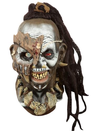 Voodoo Priester Met Half Gezicht Masker Voor Volwassenen Volgende Dag Geleverd Funidelia