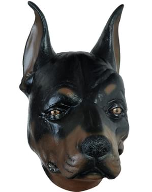 Yetişkinler için Doberman köpek maskesi