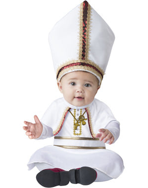 Disfraz de Papa para bebé