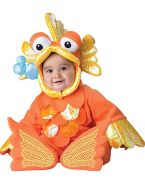 Bebekler için Altın Balık kostümü