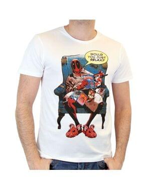 T-shirt Deadpool Relax para homem