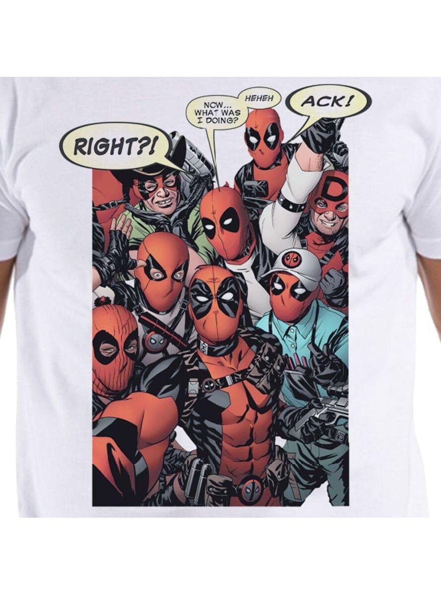 T-shirt Deadpool Group Cosplay homme