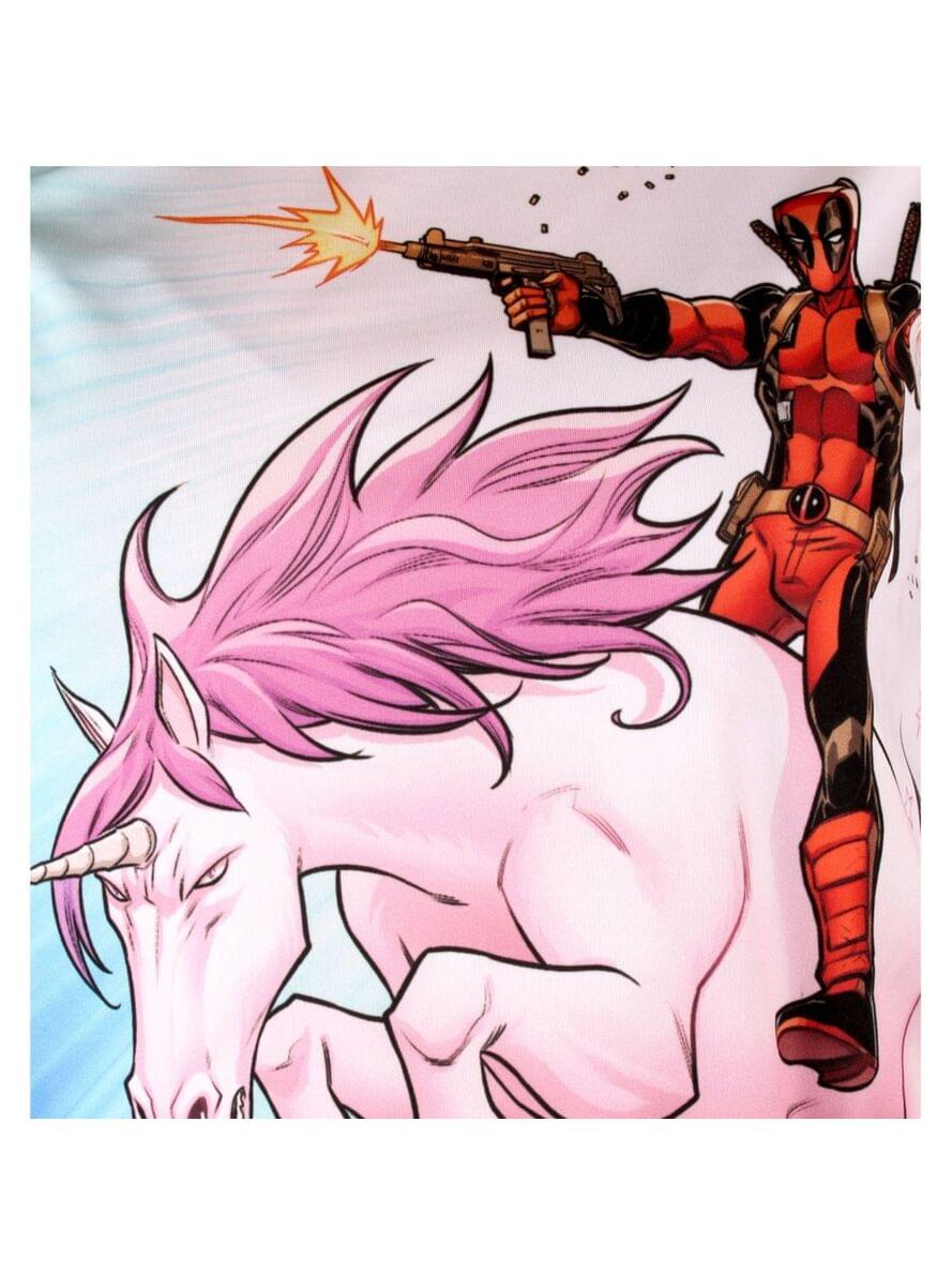 Deadpool Unicorn T-Shirt לנשים