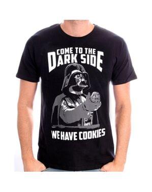 पुरुषों के लिए डार्थ वादर कुकीज़ स्टार वार्स टी-शर्ट