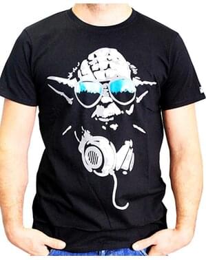 Kaos DJ Yoda Star Wars untuk pria