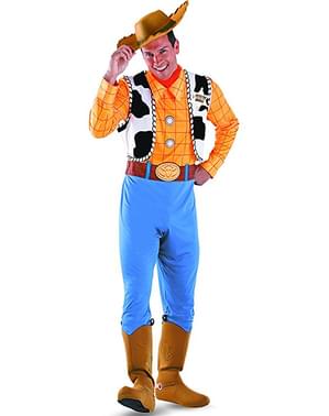 Disfraz de Woody Toy Story deluxe para adulto