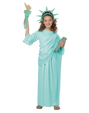 Déguisement Statue de La Liberté fille