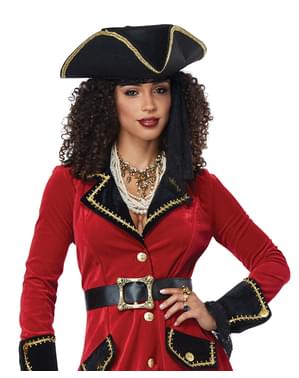 Piratin der Sieben Meere Kostüm für Damen