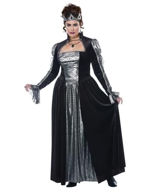 Déguisement d'Époque  noir femme grande taille