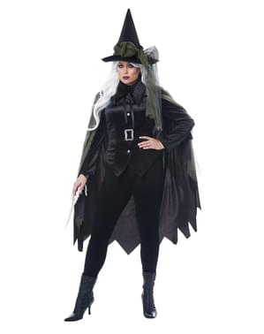 תחפושת מכשפה גותי לנשי גודל גדול