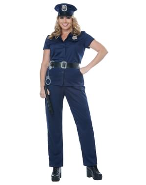 महिलाओं के बड़े आकार के लिए पुलिस पोशाक