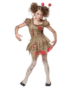 Voodoo-Puppen Kostüm für Jugendliche
