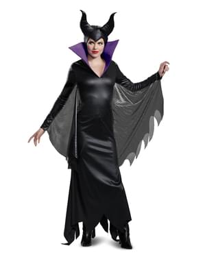 Deluxe Maleficent costume for adults