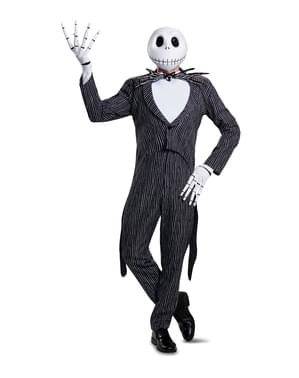 Disfraz de Jack Skellington prestige para adulto - Pesadilla Antes de Navidad