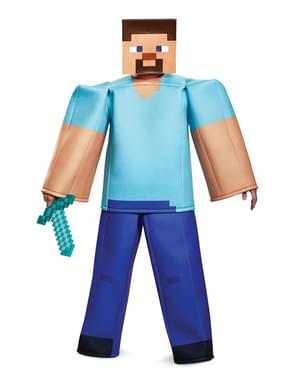 Maskeraddräkt Steve prestige för vuxen - Minecraft