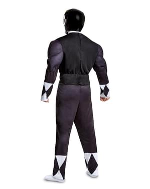 Fekete Power Ranger jelmez felnőtteknek - Power Rangers Mighty Morphin