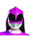 Máscara de Power Ranger rosa para adulto - Power Rangers Mighty Morphin